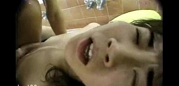  Asians having sex in public bath